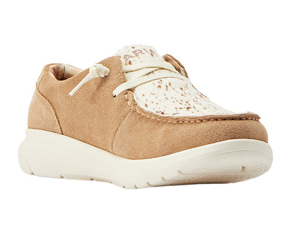 Ariat Ladies' Hilo Sneaker - Walnut/Spotted Hair On