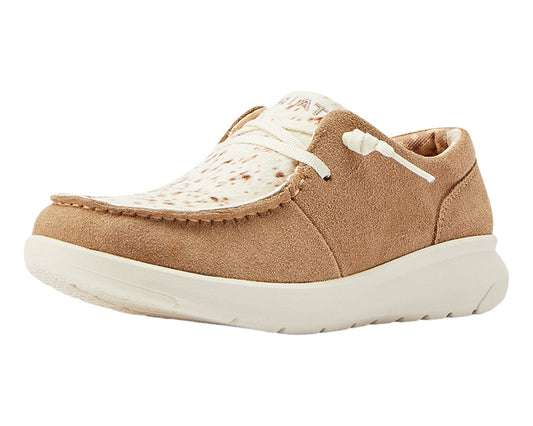 Ariat Ladies' Hilo Sneaker - Walnut/Spotted Hair On