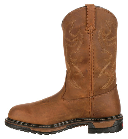 Rocky Ride Branson Roper Waterproof Mens Western Boots