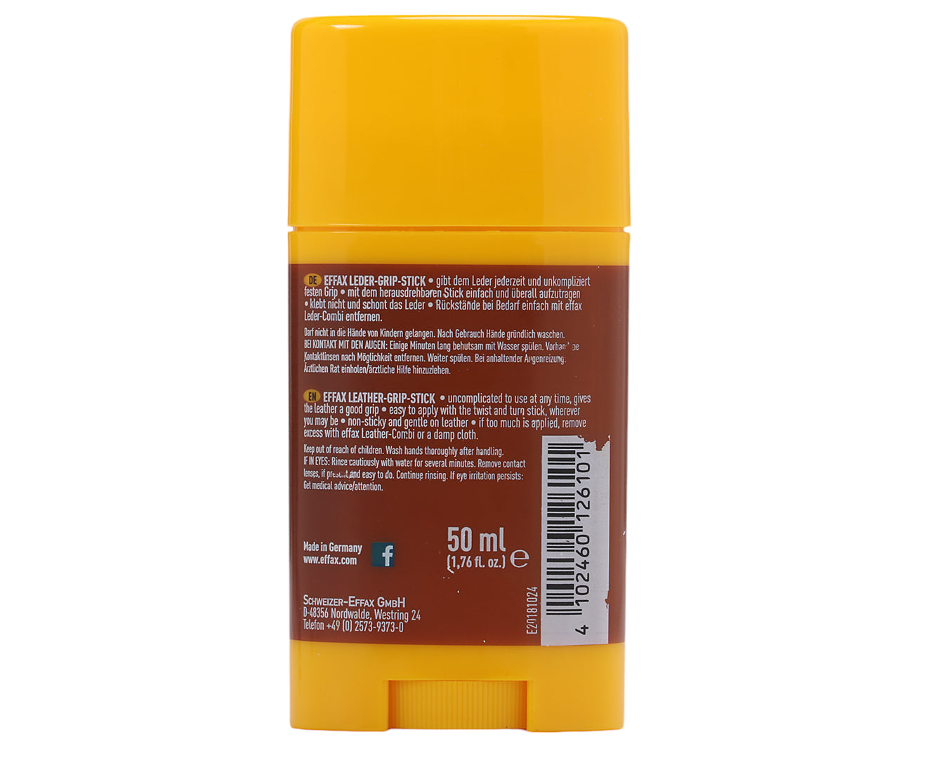 Effax Leather Grip Stick 50ml