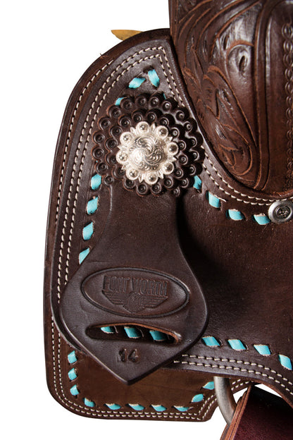 Fort Worth Barrel Racing Saddle with Buckstitch