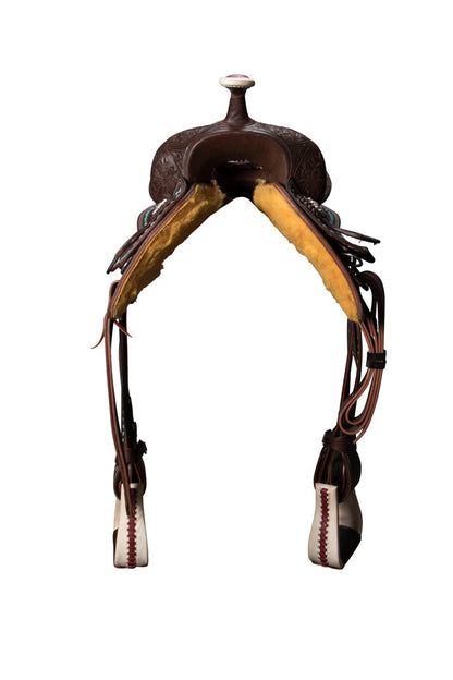 Fort Worth Barrel Racing Saddle with Buckstitch