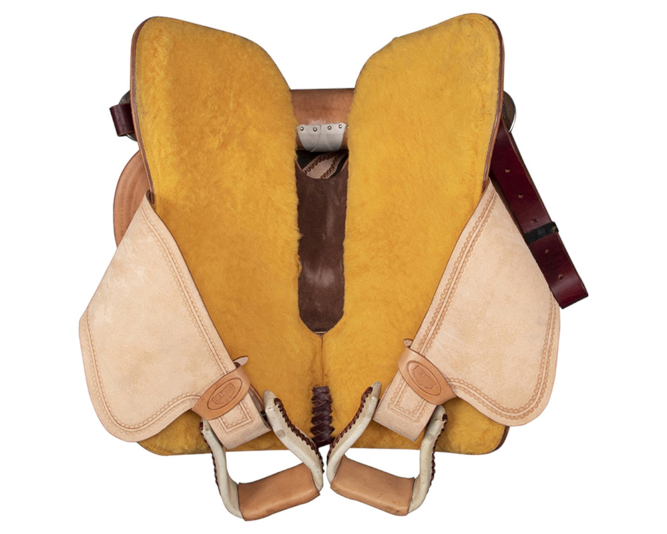 Fort Worth Rough Out Roper Saddle