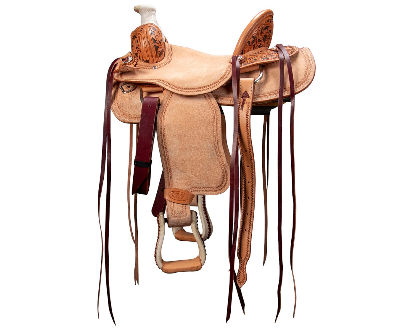 Fort Worth Rough Out Roper Saddle