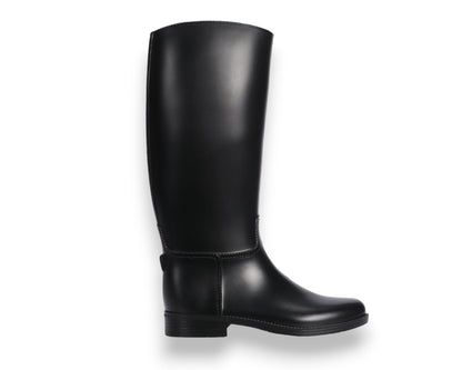 Meduse Adults Flambo Long Riding Boots - Black Sole