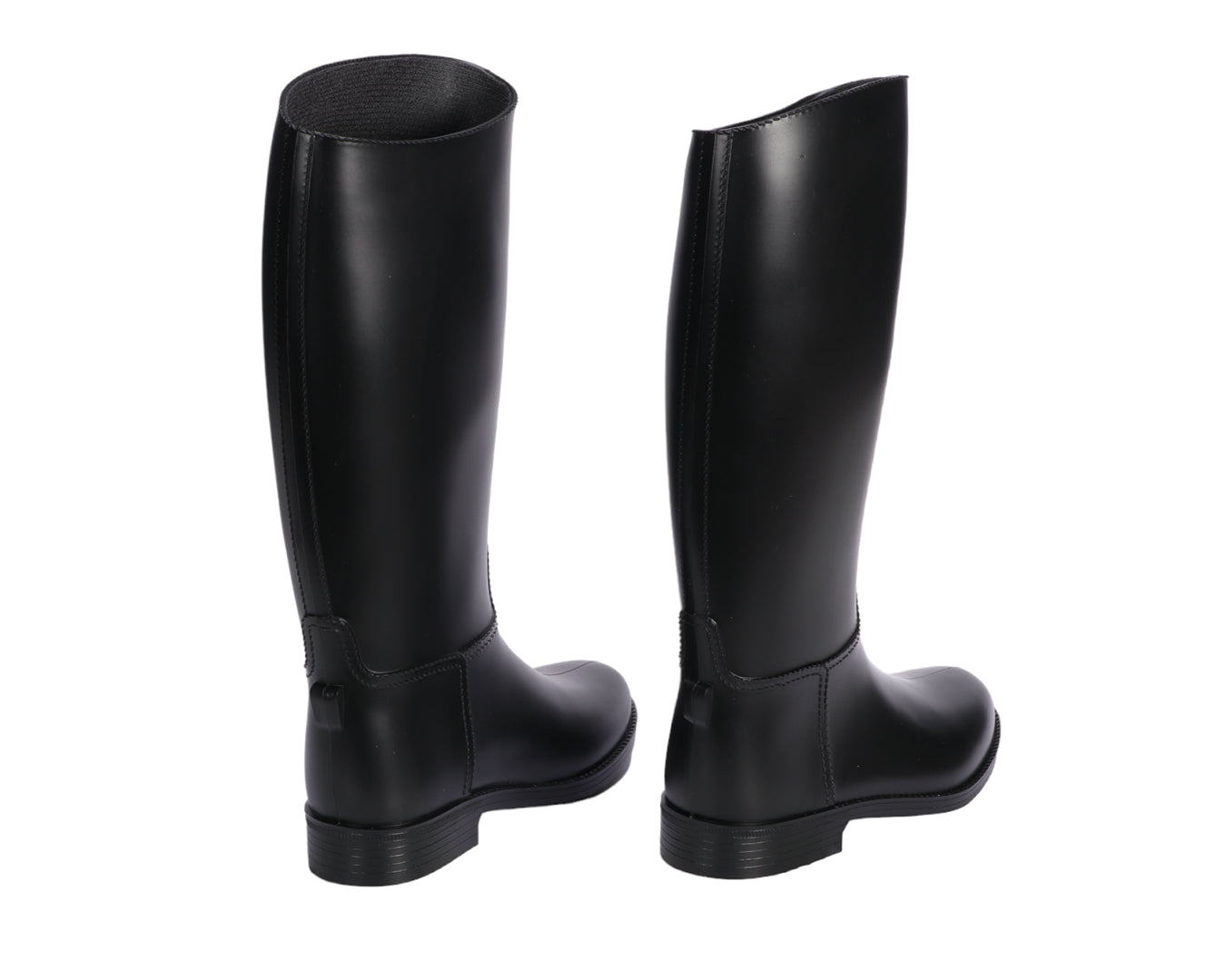 Meduse Adults Flambo Long Riding Boots - Black Sole