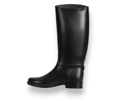 Meduse Adults Flambo Long Riding Boots - Black Sole