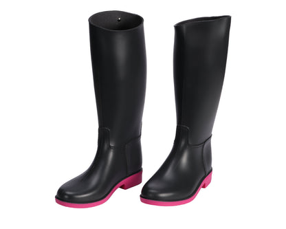 Meduse Kids Flambo Long Riding Boots - Coloured Sole