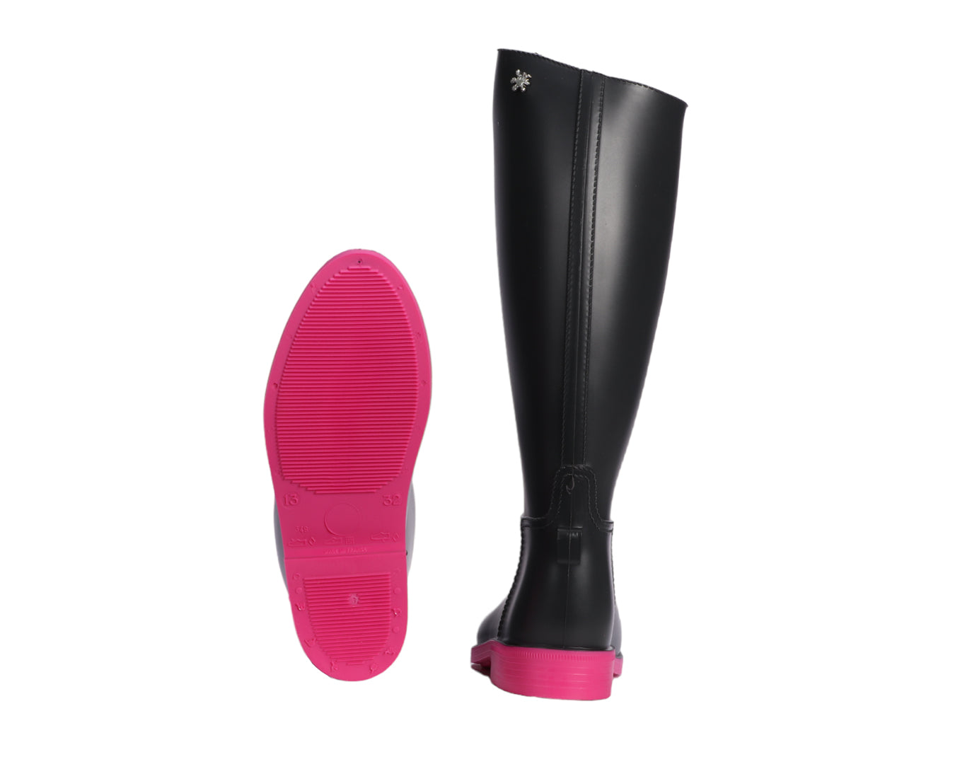 Meduse Adults Flambo Long Riding Boots - Coloured Sole