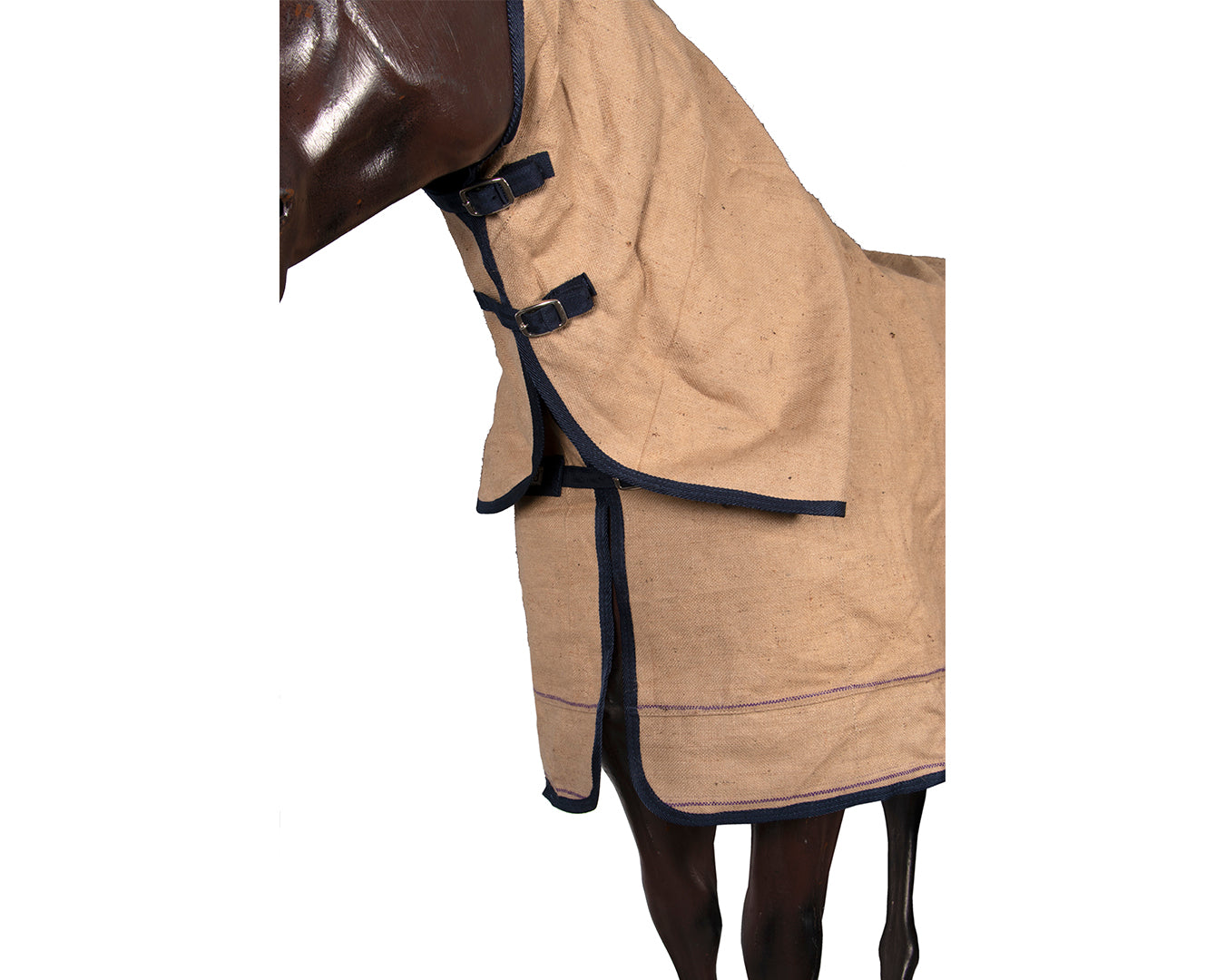 Natural Jute Horse Rug Combo