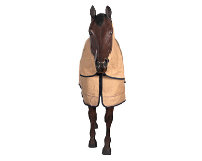 Natural Jute Horse Rug Combo