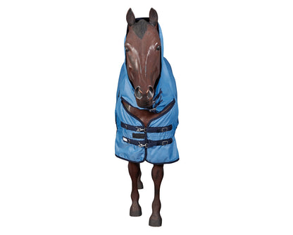 Kozy 600D Lite Rainsheet Horse Rug Combo - Blue