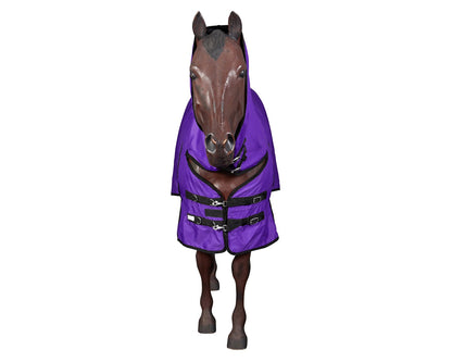 Kozy 600D Lite Rainsheet Horse Rug Combo - Purple