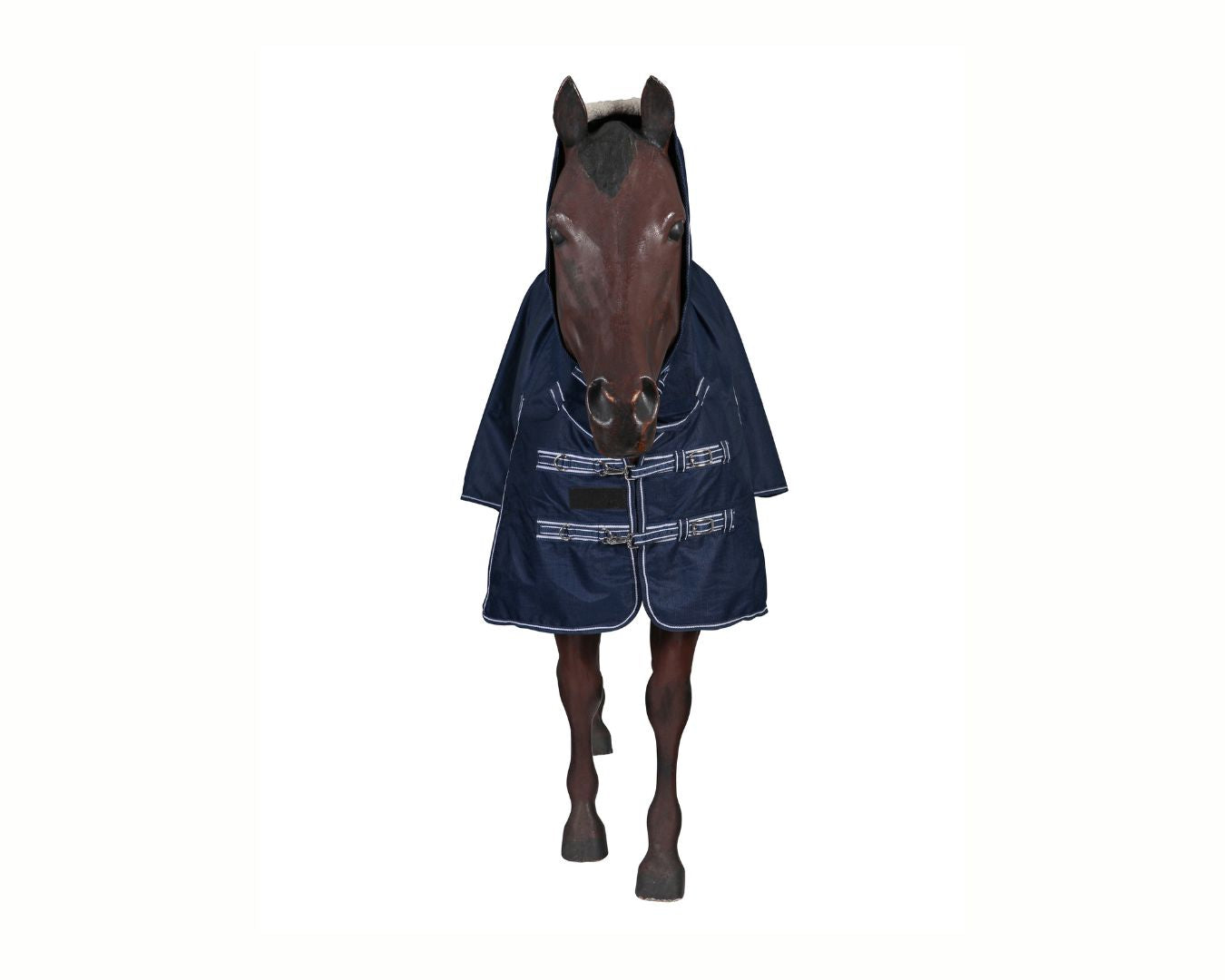 Kozy 1200D Rainsheet Horse Rug Combo - Navy