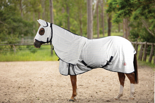 Kool Master Insectbuster Tearstop Horse Rug Combo