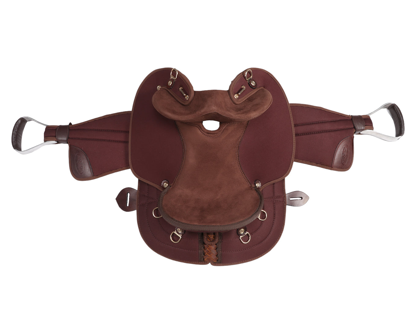 Ord River Synthetic Youth Half Breed Saddle 14.5" - Brown