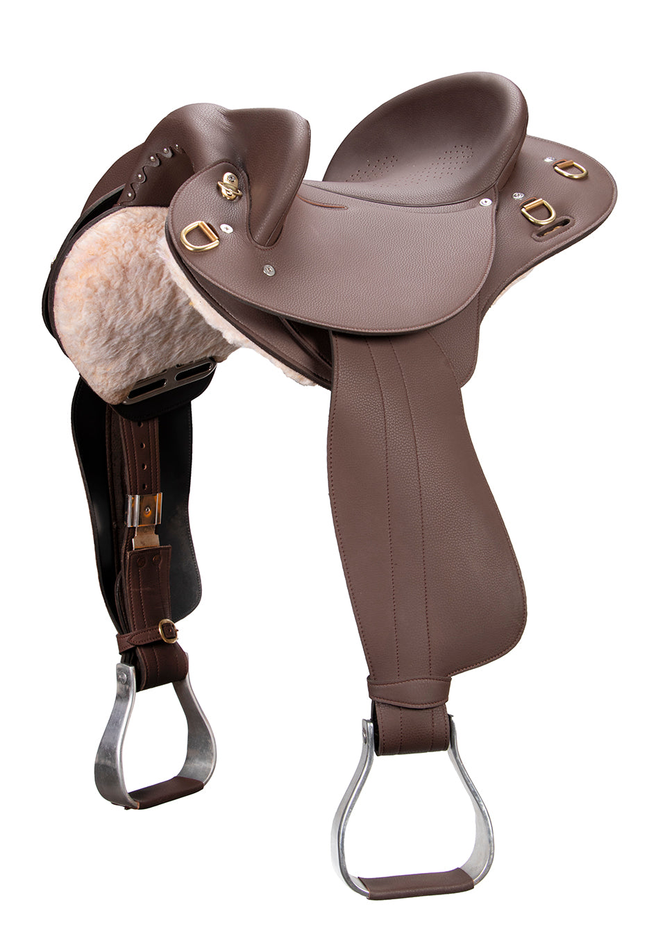 Ord River Swinging Fender Saddle With Adjustable Gullet Synthetic