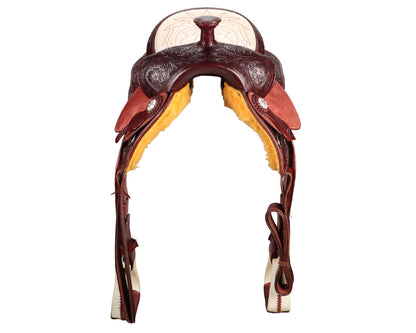 Dakota Stitched Seat Roper Saddle