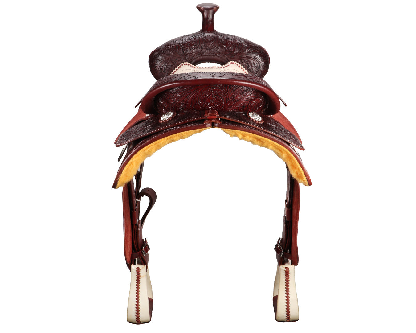 Dakota Stitched Seat Roper Saddle