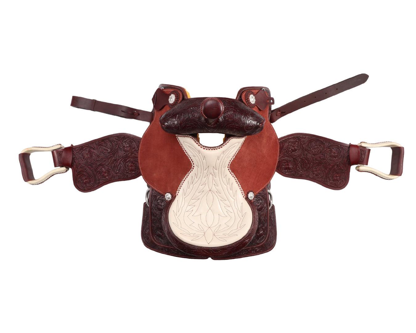 Dakota Stitched Seat Roper Saddle