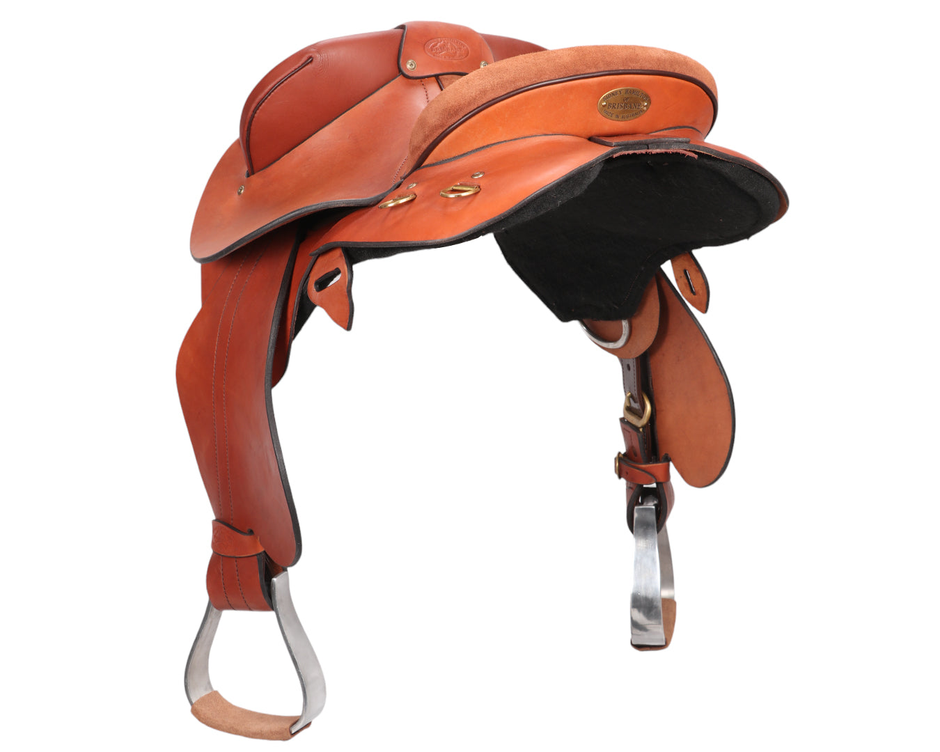 Sidney Hamilton Half Breed Youth Saddle 14"