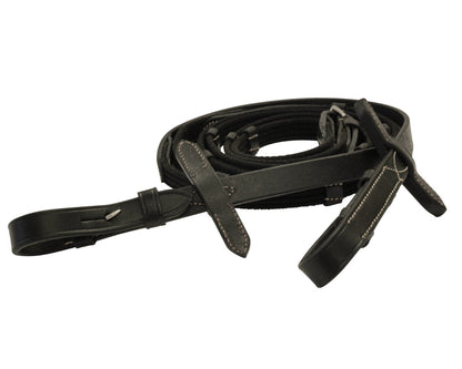 Sterling Figure Eight Bridle with Reins - Black