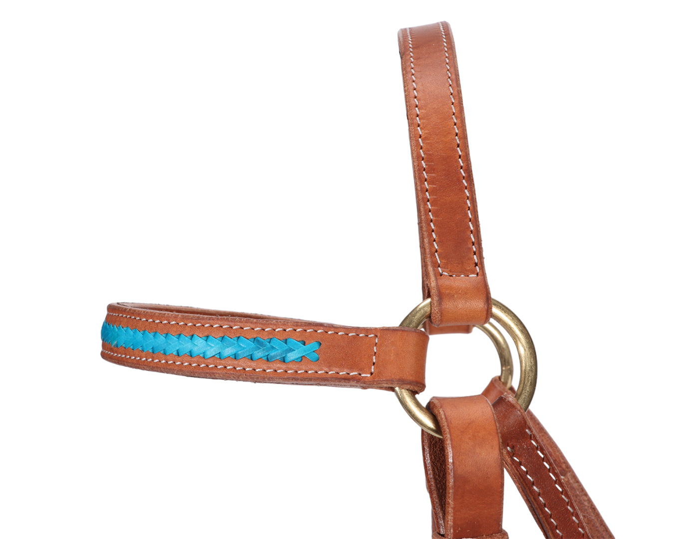 Fort Worth Barcoo Bridle w/Turquoise 3/4"