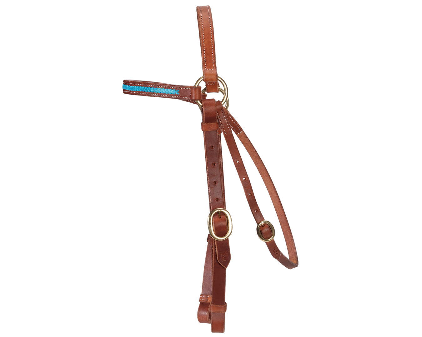 Fort Worth Barcoo Bridle w/Turquoise 3/4"