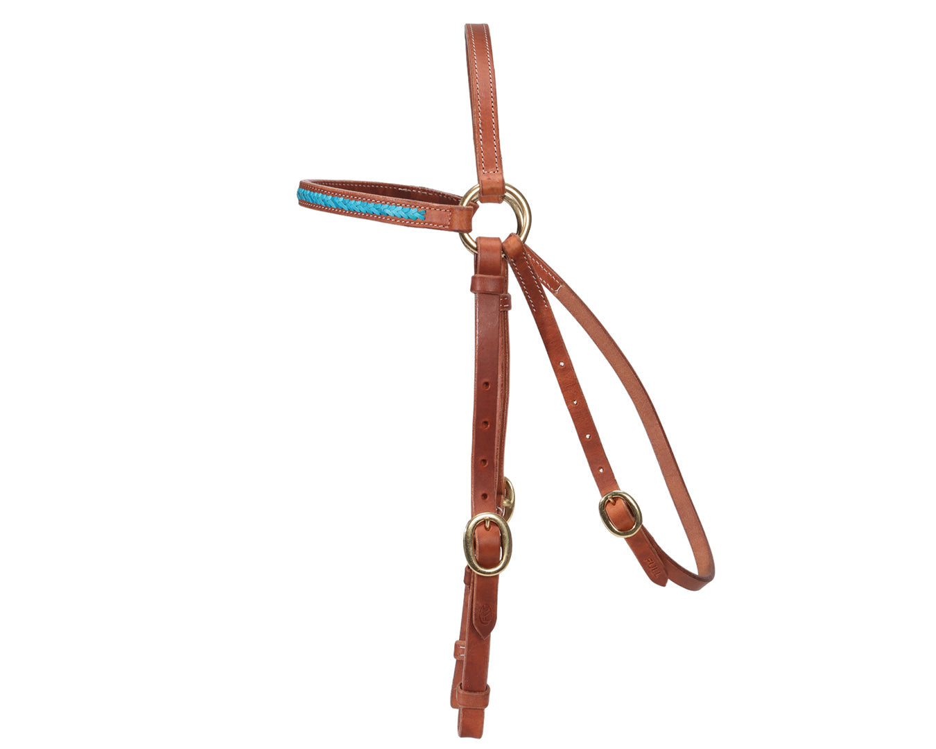 Fort Worth Barcoo Bridle w/Turquoise 5/8"