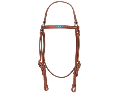 Fort Worth Barcoo Bridle w/Turquoise Stone