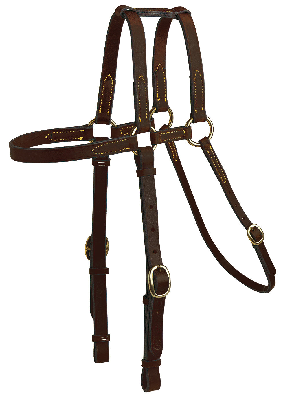 Fort Worth 5/8" Extended Barcoo Bridle Head