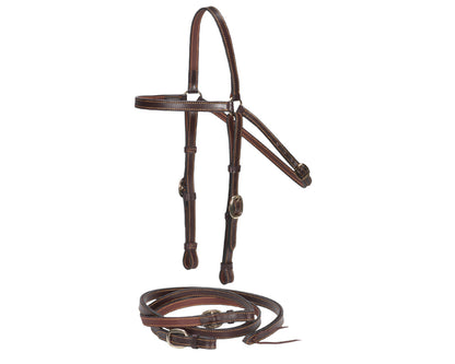 Flinders Edge Sewn 3/4 inch Barcoo Bridle