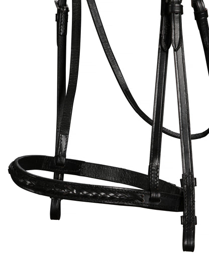 Laced Snaffle Bridle