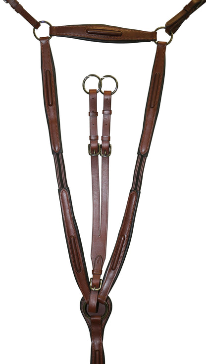 Jeremy & Lord Premier Breastplate w/Black Buckles