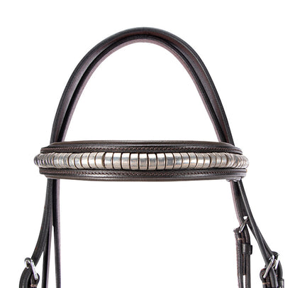 Jeremy & Lord Clinchered Hanoverian Bridle with Reins