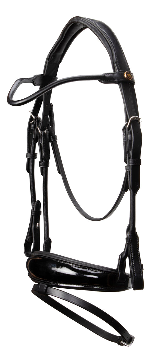 Jeremy & Lord Rolled Memory Foam Bridle