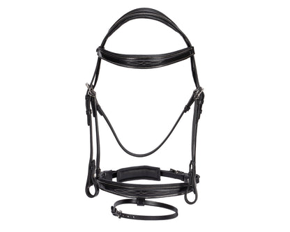 Sterling Bridle with Square Raised Browband