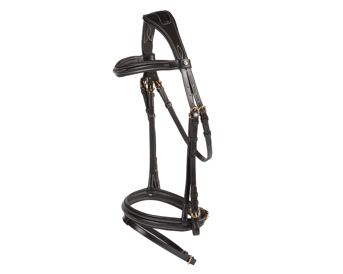 Sterling Stitched Show Bridle