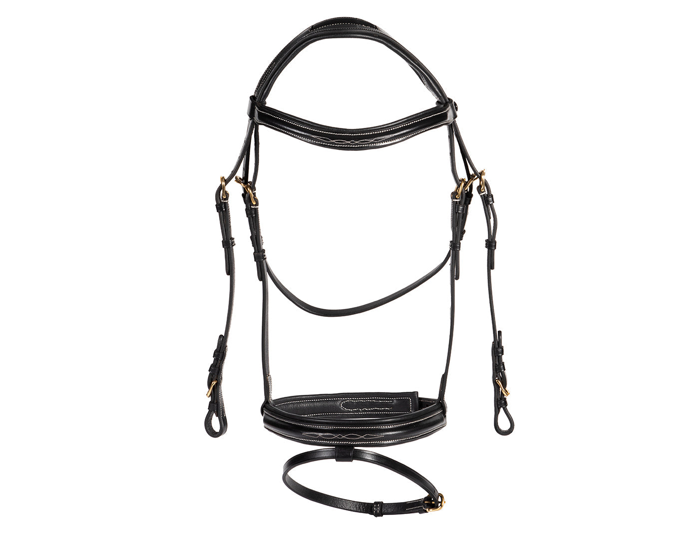 Sterling Stitched Show Bridle